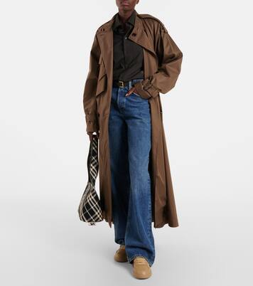 Burberry Check leather sneakers | Burberry