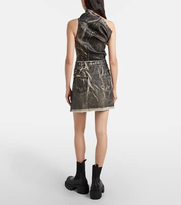 Minirock Sisynap aus Denim | Rick Owens