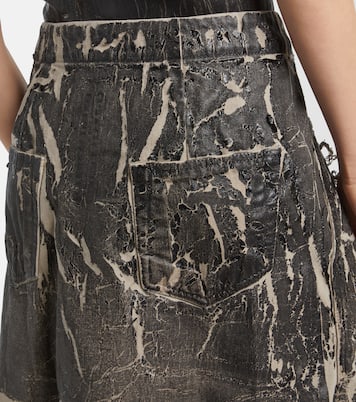 Minirock Sisynap aus Denim | Rick Owens