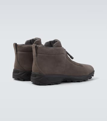 Baskets Triple Stitch Vetta en daim | Zegna