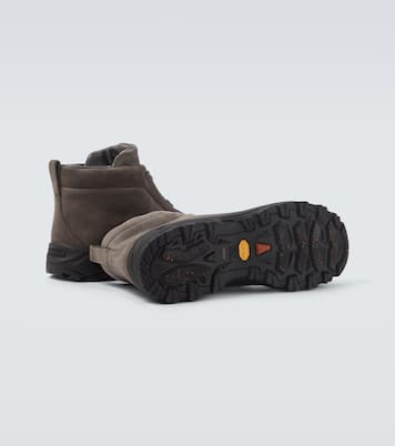 Baskets Triple Stitch Vetta en daim | Zegna