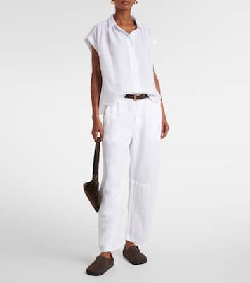 Top Elowen aus Leinen | Velvet