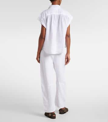 Top Elowen aus Leinen | Velvet