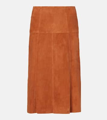 Devy suede midi skirt | Isabel Marant