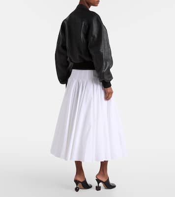 Cropped leather jacket | Jacquemus