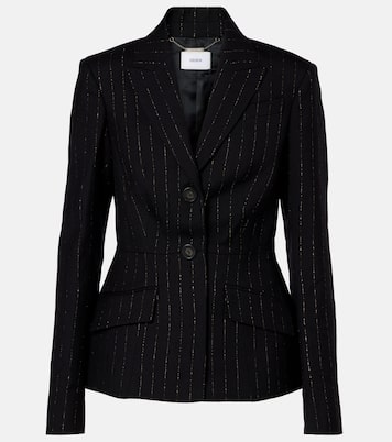 Blazer rayé en laine | Erdem