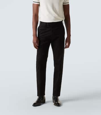 Pantalon droit en coton | Tom Ford