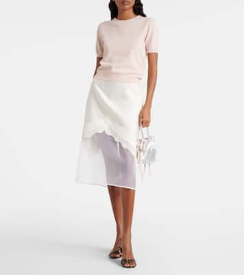 Drawstring Mini embellished leather shoulder bag | Jimmy Choo