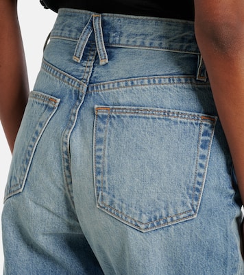 London faded straight jeans | Slvrlake