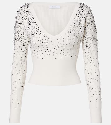 Gang embellished wool-blend sweater | Max Mara