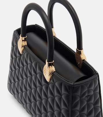 Serpentine Day Duo Medium leather top-handle bag | Bvlgari
