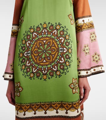 Maxikleid Contina aus Seide | Alémais