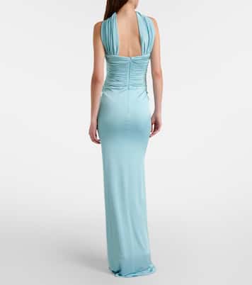 Samsara draped ruched gown | The New Arrivals Ilkyaz Ozel