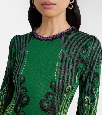 Bee jacquard midi dress | La DoubleJ