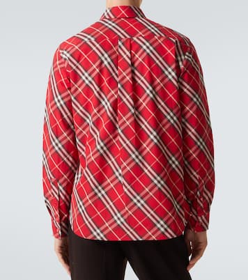 Checked cotton shirt | Burberry