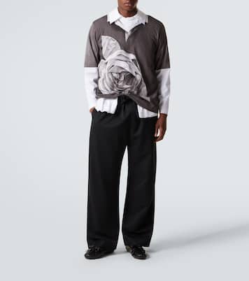 Printed cotton jersey T-shirt | Simone Rocha