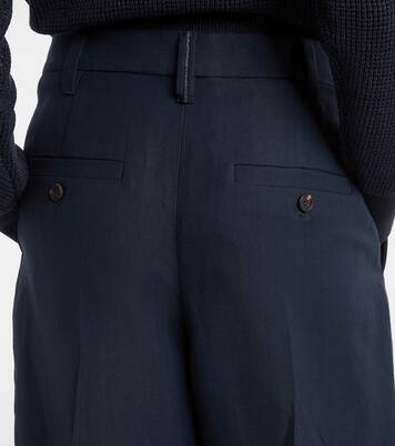 Monili twill Bermuda shorts | Brunello Cucinelli