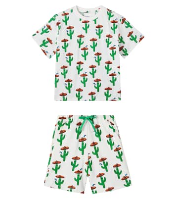 Set Senor Cacto aus T-Shirt und Shorts | Fábula