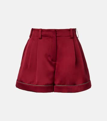 Silk satin shorts | Givenchy