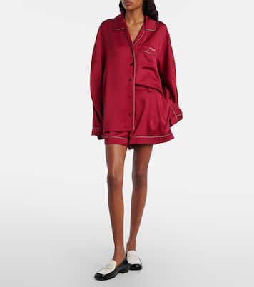 Silk satin shorts | Givenchy