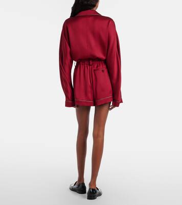 Silk satin shorts | Givenchy