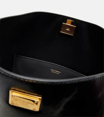 Vittoria Large leather tote bag | Dolce&Gabbana