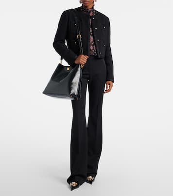 Vittoria Large leather tote bag | Dolce&Gabbana