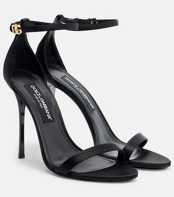 Sandalen aus Satin | Dolce&Gabbana