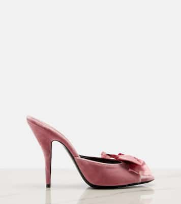 Mules Marie A en velours | Valentino Garavani
