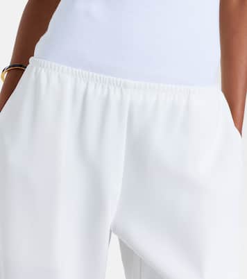 Arielle crêpe wide-leg pants | Leset