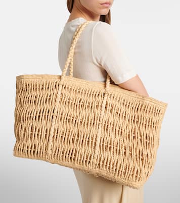 Georgica Large raffia tote bag | The Row