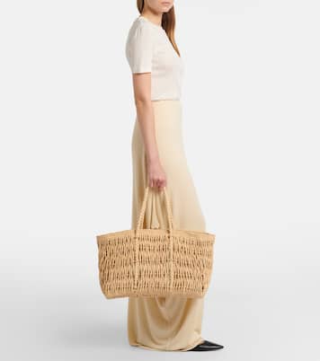 Georgica Large raffia tote bag | The Row