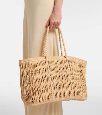 Georgica Large raffia tote bag | The Row