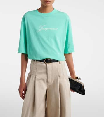 T-Shirt aus Baumwoll-Hanf-Jersey | Jacquemus