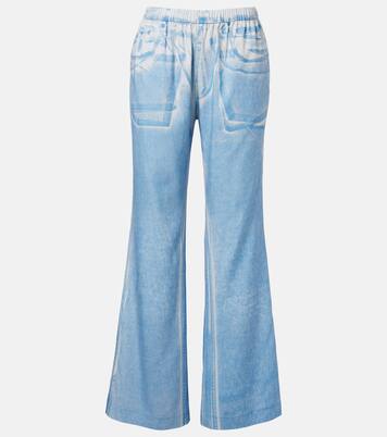 Pantaloni a gamba larga con stampa | Acne Studios