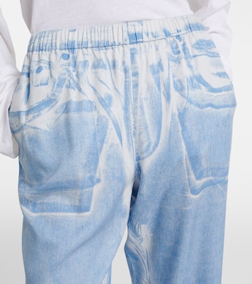 Pantaloni a gamba larga con stampa | Acne Studios