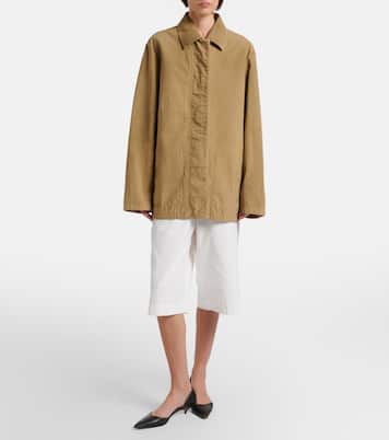 Faldra cotton Bermuda shorts | The Row