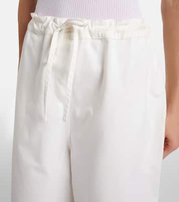 Faldra cotton Bermuda shorts | The Row