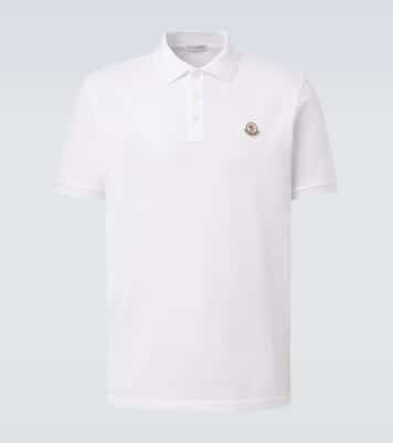 Polo en coton à logo | Moncler