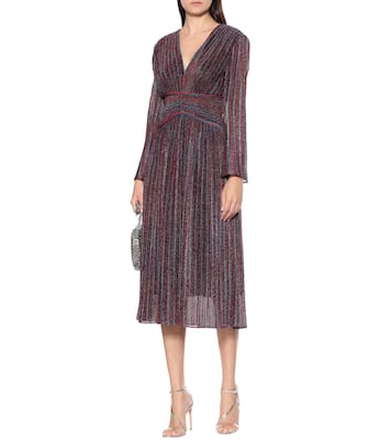 Midikleid aus Lamé | Simkhai