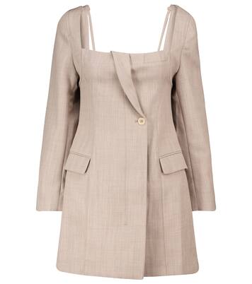 La Robe Maniu 버진 울 미니드레스 | Jacquemus