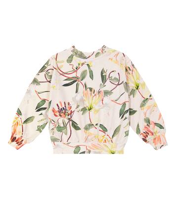 Sweat-shirt Marge en coton à fleurs | Molo