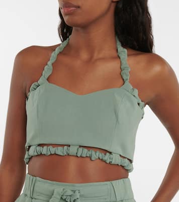 Bustier aus Baumwolle | Ganni