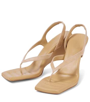 Sandalen Rosie 12 aus Veloursleder | Gia Borghini