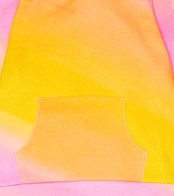 Ombré cotton-blend jersey hoodie | ERL Kids