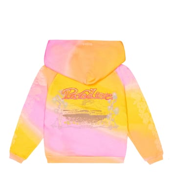 Ombré cotton-blend jersey hoodie | ERL Kids