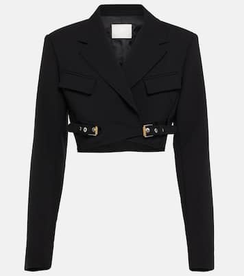 Cropped-Blazer Interlock | Dion Lee