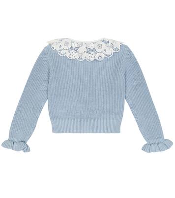 Cotton and wool cardigan | Self-Portrait Kids