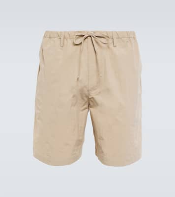 Olin cotton-blend shorts | Nanushka