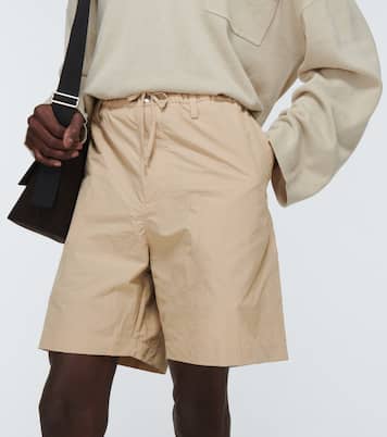 Olin cotton-blend shorts | Nanushka